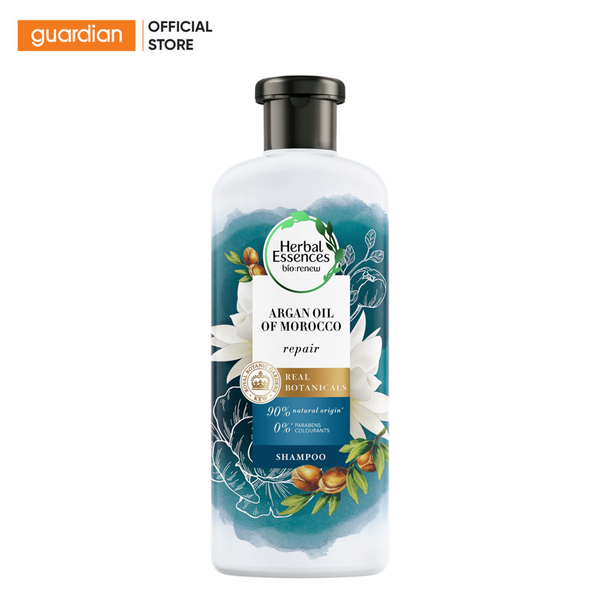 Dầu Gội Giúp Phục Hồi Hư Tổn, Cho Tóc Chắc Khỏe Herbal Essences Argan Oil Of Morocco Repair Chiết Xuất Tinh Dầu Argan 400ml