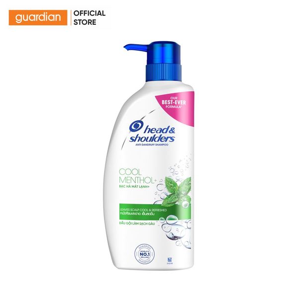 Dầu Gội Sạch Gàu Head & Shoulders Cool Methol Bạc Hà Mát Lạnh 850Gr