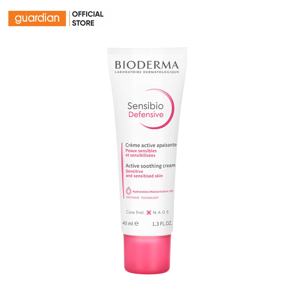 Kem Dưỡng Ẩm Cho Da Nhạy Cảm Bioderma Sensibio Defensive 40Ml