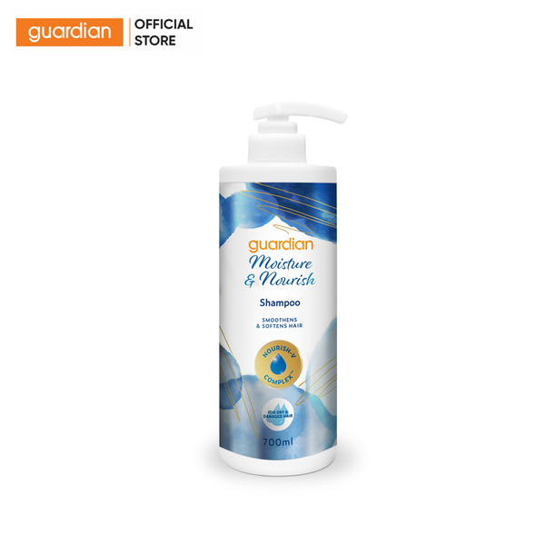 Dầu Gội Dưỡng Ẩm Mềm Mượt Guardian Moisture & Nourish 700Ml