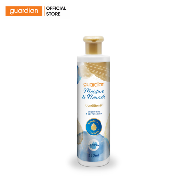 Dầu Xả Dưỡng Ẩm Mềm Mượt Guardian Silky & Nourish 350Ml
