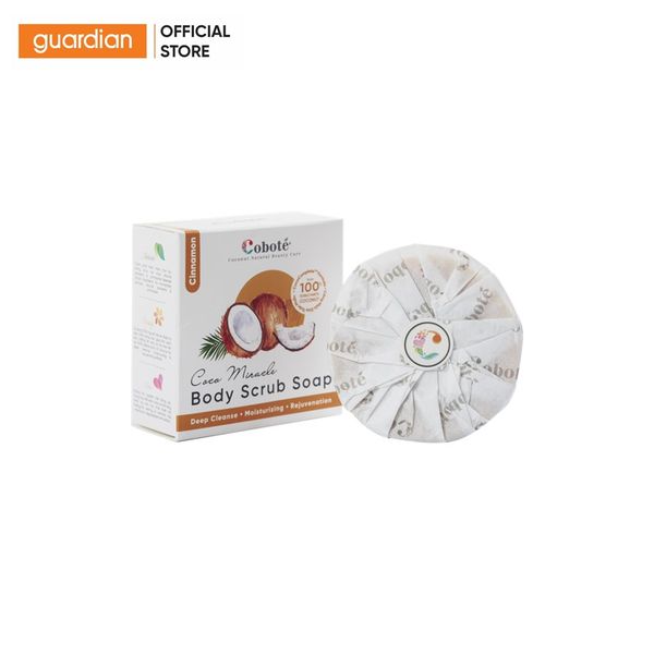 Xà Phòng Tẩy Tế Bào Chết Coboté Hương Quế 75G