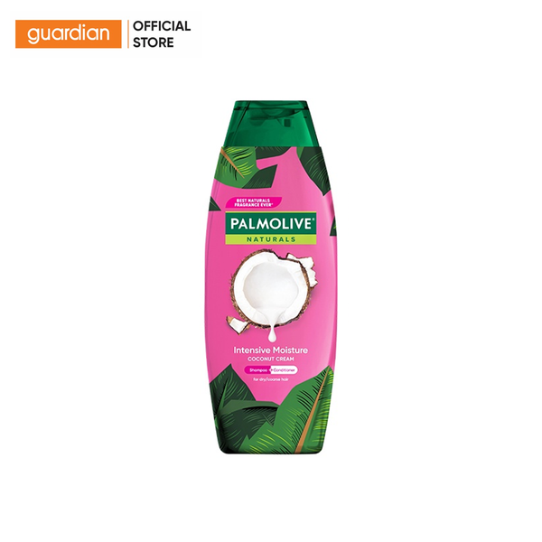 Dầu Gội Kèm Dầu Xả 2 Trong 1 Dưỡng Ẩm Bổ Sung Palmolive Từ Sữa Dừa 180ml