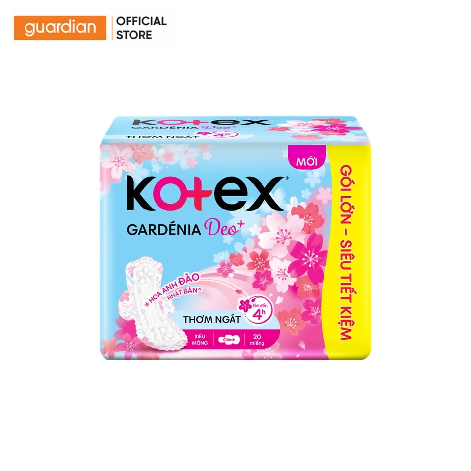 Băng vệ sinh Kotex thảo dược cool siêu mỏng cánh 8M  Đặt hàng Coop Online