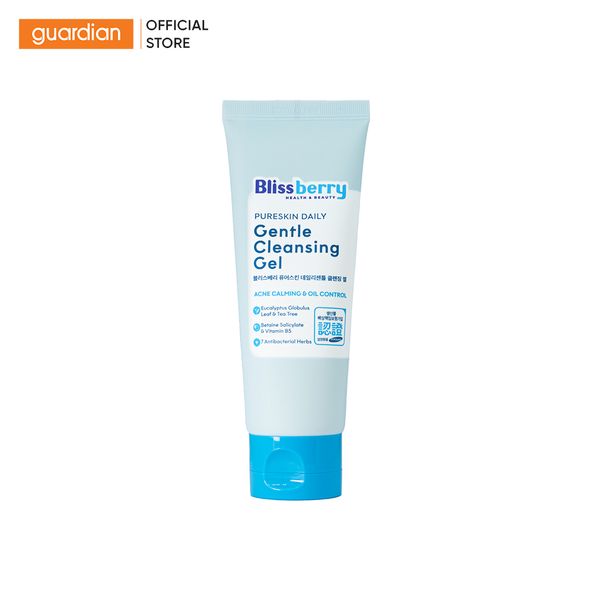 Sữa Rửa Mặt Dịu Nhẹ Giảm Mụn Sạch Sâu Blissberry 100Ml