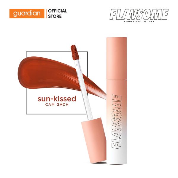 Son Kem Lì Flawsome Sunny Matte Sun-Kissed Cam Gạch 3Gr