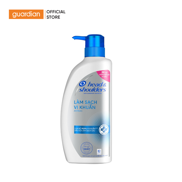 Dầu Gội Làm Sạch Vi Khuẩn Và Hỗ Trợ Làm Sạch Gàu Head & Shoulders Antibac 625gr