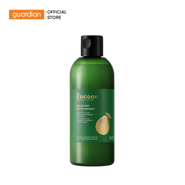 Dầu Gội Bưởi Giảm Gãy Rụng Nuôi Dưỡng Tóc Cocoon 310ml