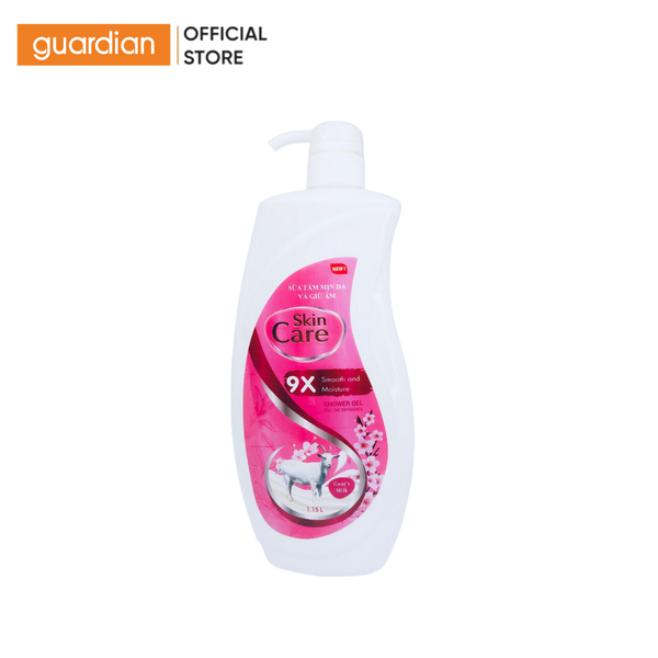 Sữa Tắm Dưỡng Ẩm Skin Care Hương Sữa Dê 1150Ml