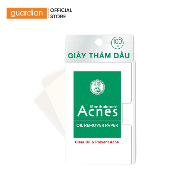 Giấy Thấm Dầu Oil Remover Paper Acnes 100 Tờ