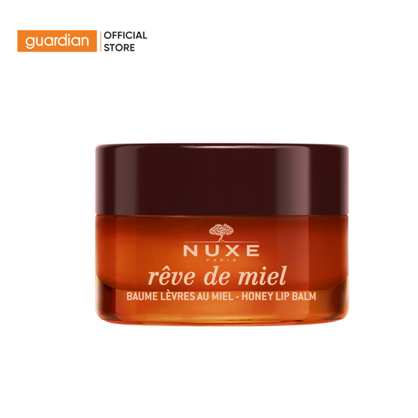 Sáp Dưỡng Môi Nuxe Honey Lip Balm - Ultra Nourishing And Repairing Rêve De Miel Dạng Hũ 15Gr