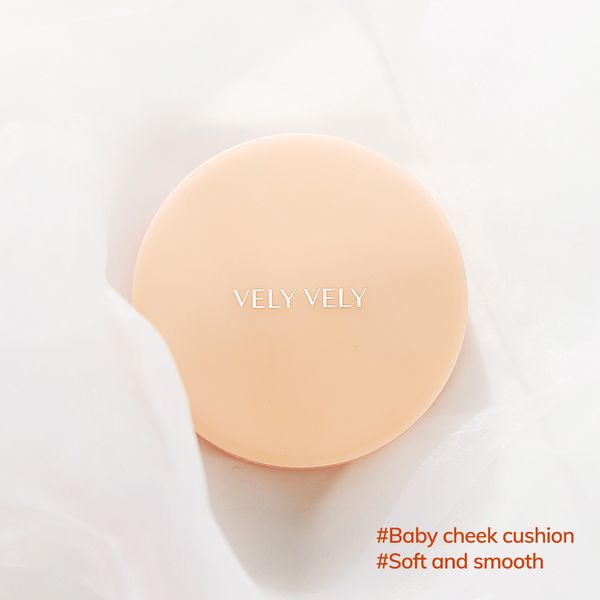  Phấn Nước Che Khuyết Điểm Vely Vely Baby Face Concealer Cushion #21 Light Da Sáng 15gr 