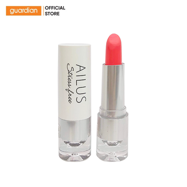 Son Lì Naris Ailus Stress Free Lipstick #04 Be Kind Hồng Phớt 4Gr