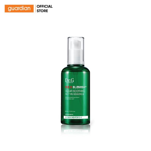 Tinh Chất R.E.D Blemish Clear Soothing Active Essence Dr.G 80Ml