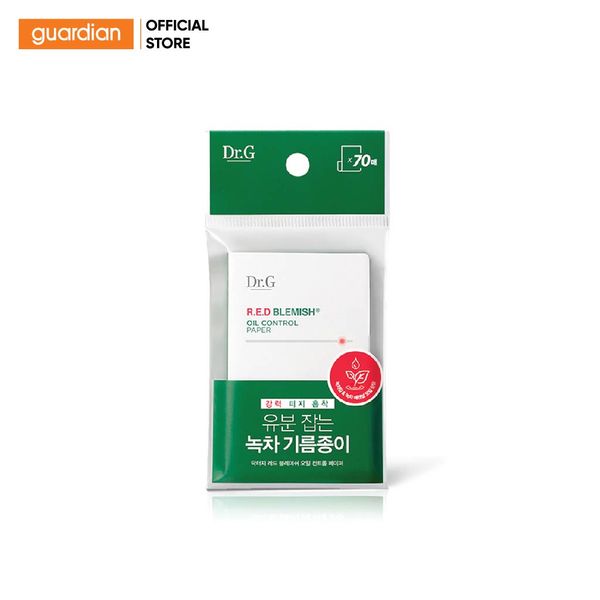 Giấy Thấm Dầu R.E.D Blemish Oil Control Paper Dr.G 70 Miếng