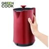 Bình đun siêu tốc cao cấp giữ ấm Green Cook GCEK-17S18D inox 304 nguyên khối 2 lớp 1,7L