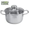 Bộ nồi Inox 3 đáy cao cấp Green Cook GCS06-T1 siêu bền sử dụng được trên bếp từ