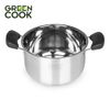 Bộ nồi inox 3 đáy Green Cook GCS08-T1 gồm 3 món (2 nồi 1 quánh) sử dụng được trên bếp từ