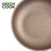 Chảo đúc vân đá đáy từ sâu lòng 24 cm Green Cook GCP05-24IH