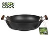 Chảo xào thép sâu lòng Nitriding 34 cm Green Cook GCW01-34IH dùng được trên tất cả các loại bếp