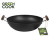 Chảo xào thép sâu lòng Nitriding 34 cm Green Cook GCW01-34IH dùng được trên tất cả các loại bếp