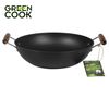 Chảo xào thép sâu lòng Nitriding 32 cm Green Cook GCW01-32IH dùng được trên tất cả các loại bếp