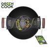 Chảo xào thép sâu lòng Nitriding 32 cm Green Cook GCW01-32IH dùng được trên tất cả các loại bếp