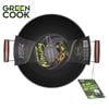 Chảo xào thép sâu lòng Nitriding 34 cm Green Cook GCW01-34IH dùng được trên tất cả các loại bếp