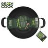 Chảo xào thép sâu lòng vân kim cương 32 cm Green Cook GCW02-32IH chống dính tự nhiên dùng được trên tất cả các loại