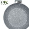 Chảo sâu đáy từ vân đá chống dính Green Cook GCP02-20IH size 20 cm