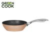 Chảo sâu vân đá hoa cương đáy từ chống dính Green Cook GCP08-20IH size 20 cm