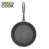 Chảo sâu vân đá hoa cương đáy từ chống dính Green Cook GCP08-26IH size 26 cm