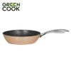 Chảo sâu vân đá hoa cương đáy từ chống dính Green Cook GCP08-26IH size 26 cm