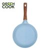 Chảo đúc đáy từ men đá xanh sapphire 26 cm Green Cook GCP09-26IH