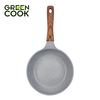 Chảo đúc đáy từ men đá xanh sapphire 24 cm Green Cook GCP09-24IH