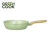 Chảo nhôm sâu men đá ceramic miệng rót Green Cook GCP231-28IH màu xanh 10 lớp chống dính sử dụng được trên tất cả các loại bếp - greencook