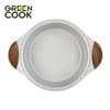 Nồi đúc 24 cm đáy từ men đá chống dính xanh sapphire Green Cook GCS09-24IH công nghệ Hàn Quốc