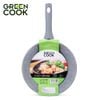 Chảo cạn đáy từ vân đá chống dính Green Cook GCP01-22IH size 22 cm