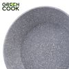 Chảo sâu đáy từ vân đá chống dính Green Cook GCP02-26IH size 26 cm