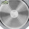 Chảo cạn đáy từ vân đá chống dính Green Cook GCP01-22IH size 22 cm