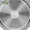 Chảo sâu đáy từ vân đá chống dính Green Cook GCP02-28IH size 28 cm