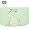 Lẩu điện Green Cook GCEH234, dung tích 4L, nồi đa chức năng chống dính đun nấu, hầm canh, chiên xào, bảo hành 12 tháng