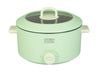 Lẩu điện Green Cook GCEH234, dung tích 4L, nồi đa chức năng chống dính đun nấu, hầm canh, chiên xào, bảo hành 12 tháng