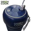 Máy xay sinh tố cầm tay pin sạc Green Cook GCJ02 35W 300ml xay được đá