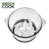 Máy xay thịt Green Cook GCB-01 300W dung tích 2L cối thuỷ tinh 4 lưỡi cắt