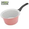 Nồi đúc ceramic vân đá đáy từ 18cm Green Cook GCS02-18IH