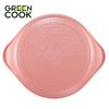 Nồi đúc ceramic vân đá đáy từ 20cm Green Cook GCS02-20IH