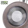 Nồi quấy bột vân đá 16cm chống dính GreenCook GCS03-16