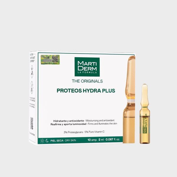  Ampoule Dưỡng Ẩm, Làm Săn Chắc & Ngừa Lão Hoá Da - MartiDerm The Originals Proteos Hydra Plus 