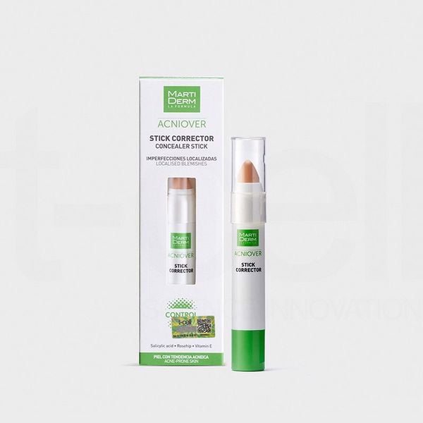 Bút che khuyết điểm & làm giảm mụn - MartiDerm Acniover Cover Stick Corrector (15ml)